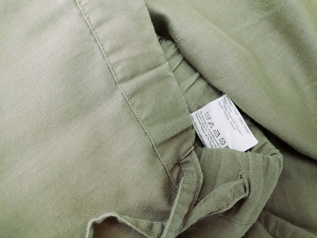 Vero moda Rozmiar S Kolor Khaki Spodnie Casual Materiał Ramie