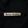 ACNE Studios Rozmiar 40 Kolor Granatowy Okrągły dekolt Bluzka Rękaw 3/4 Materiał Wełna