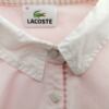 Lacoste Rozmiar 46 Kolor Różowy Kołnierz Koszulka Polo Rękaw 3/4 Materiał Bawełna