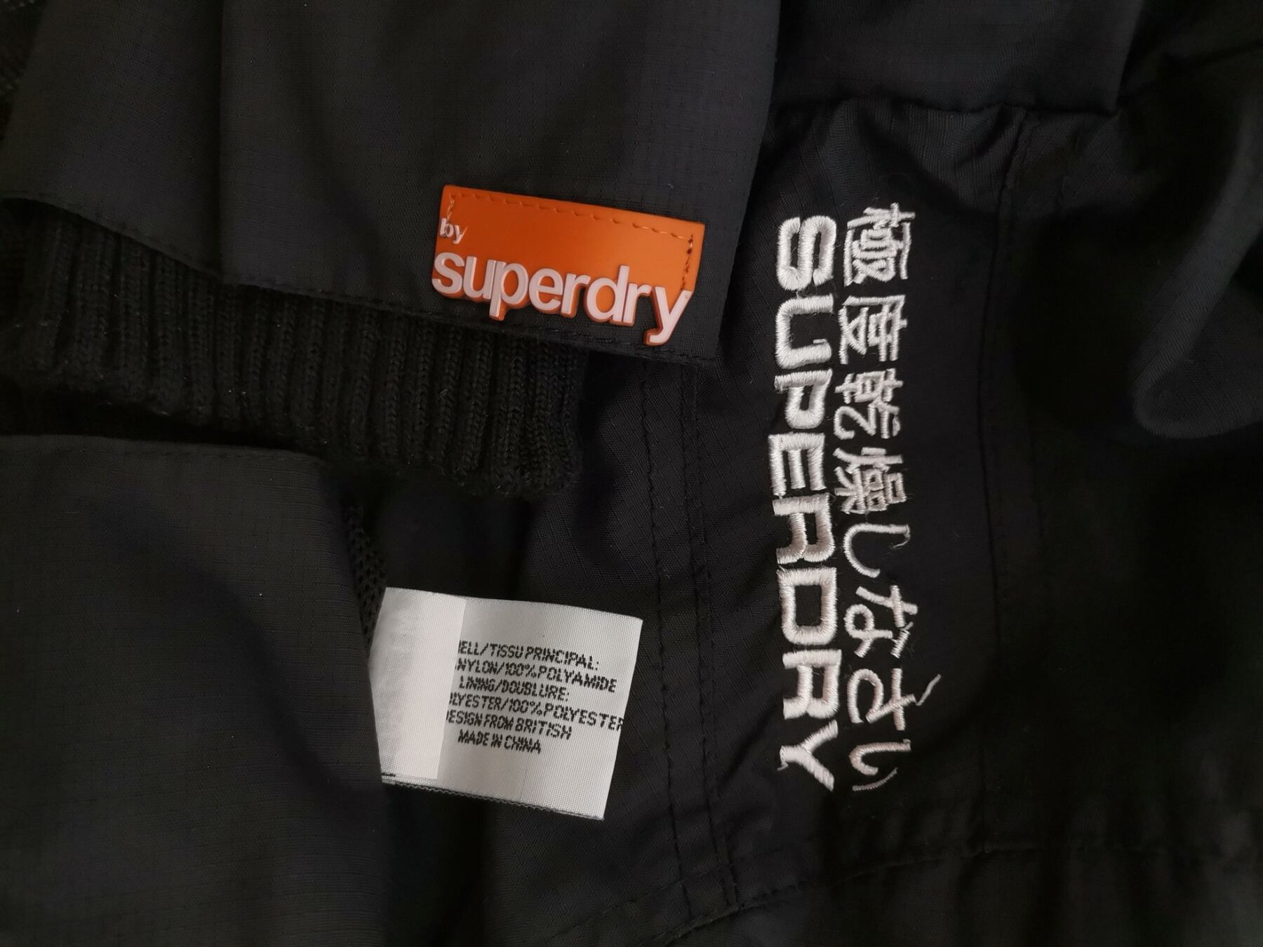 Superdry Rozmiar M Kolor Czarny Kurtka męska Długi rękaw