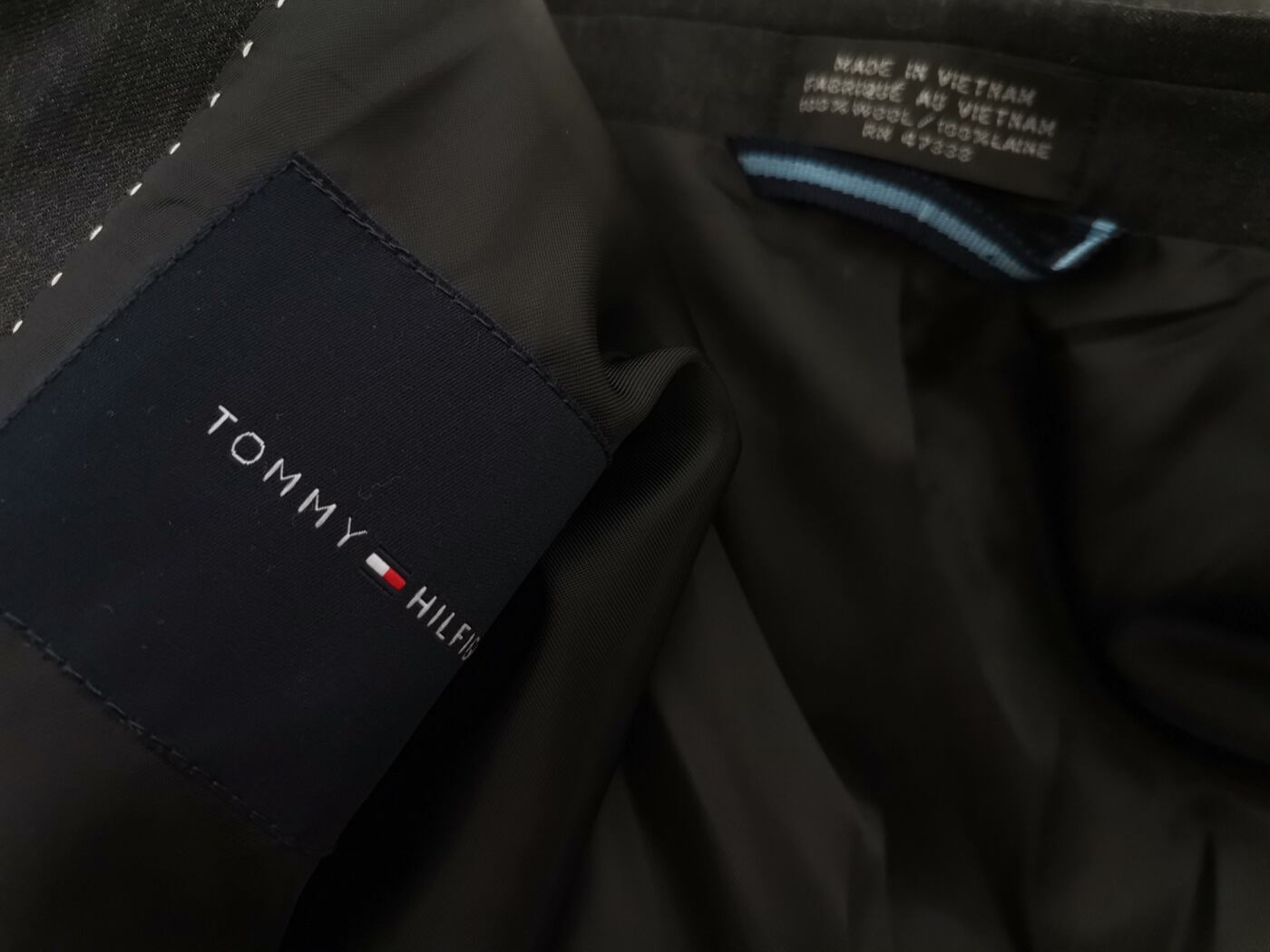 Tommy hilfiger Rozmiar XL Kolor Czarny Męska Marynarka Długi rękaw