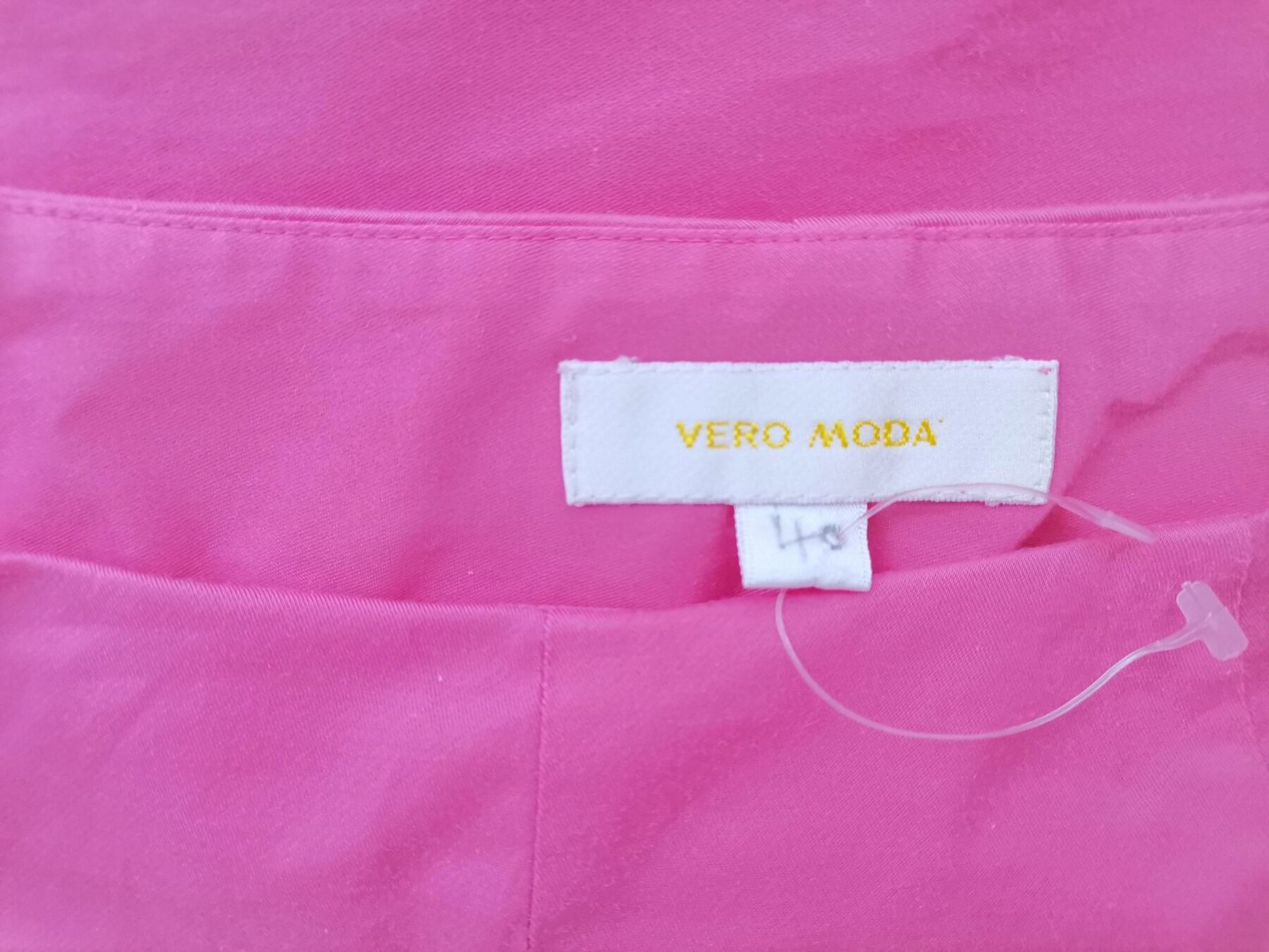 Vero moda Rozmiar 40 Kolor Różowy Spodnie Eleganckie