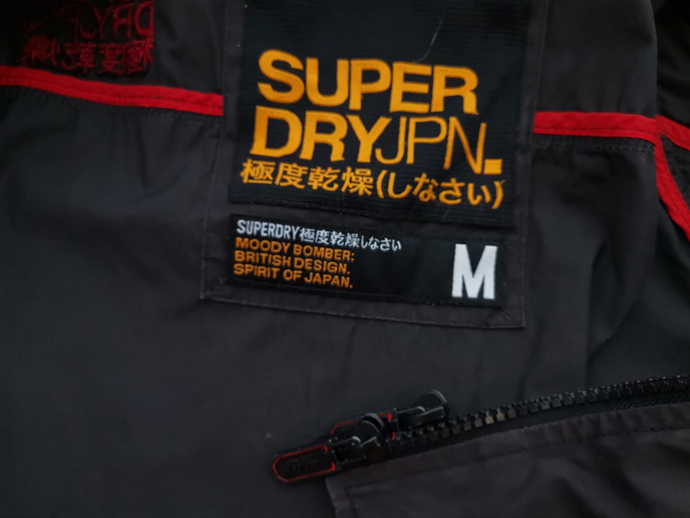 Superdry Rozmiar M Kolor Brązowy Kurtka Długi rękaw Materiał Bawełna 100%