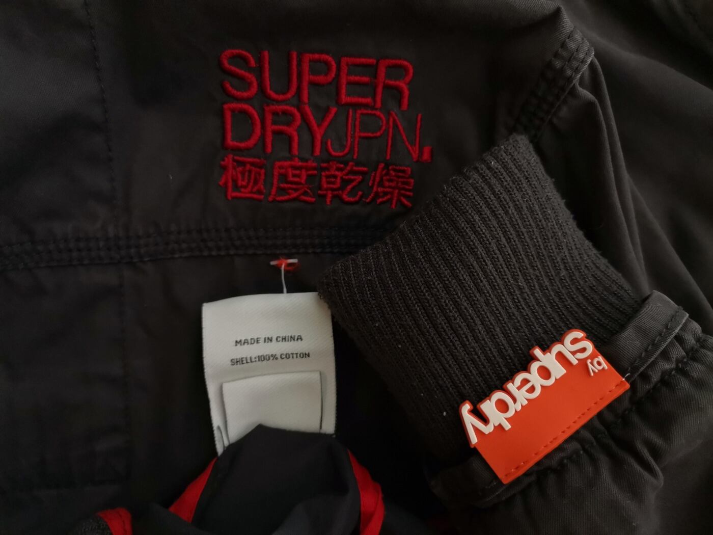 Superdry Rozmiar M Kolor Brązowy Kurtka Długi rękaw Materiał Bawełna 100%