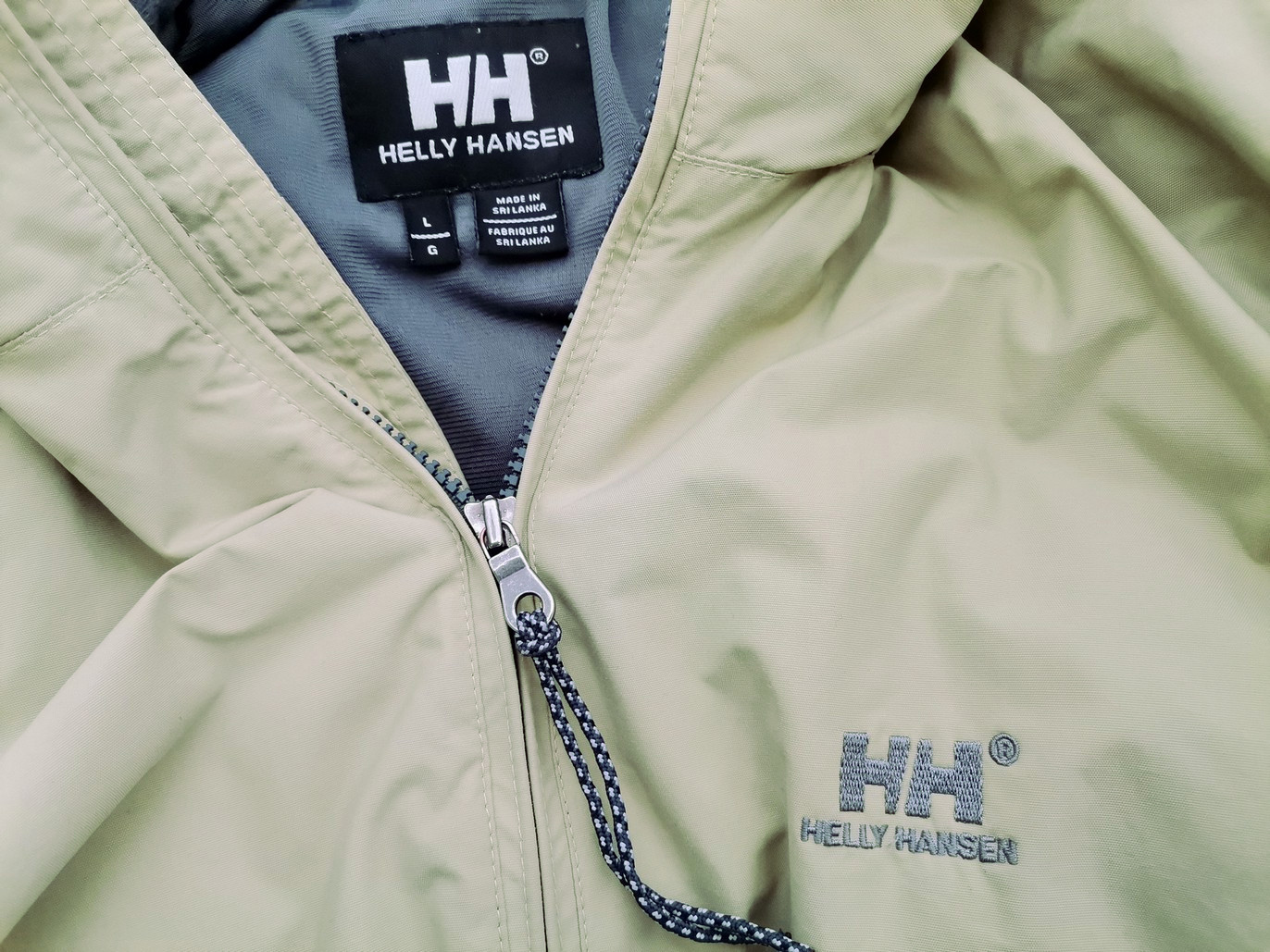 HELLY HANSEN Rozmiar L Kolor Zielony Kurtka męska Długi rękaw