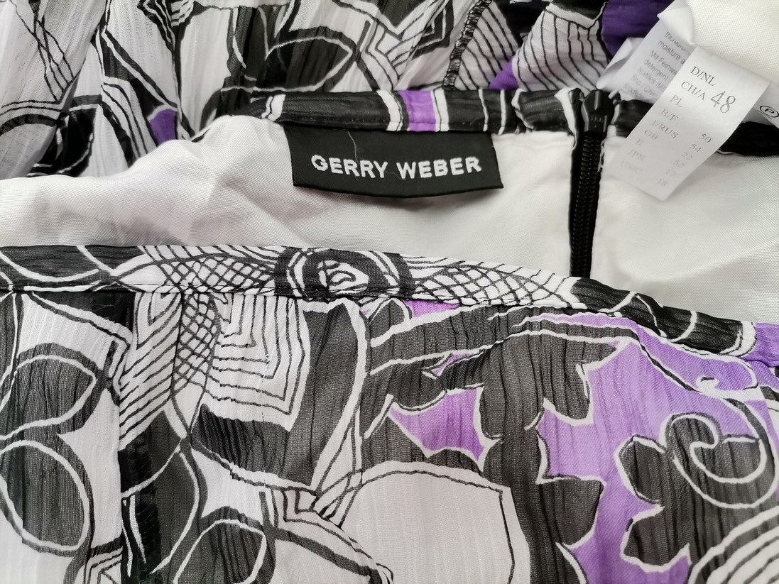 Gerry weber Rozmiar 48 Kolor Fioletowy Spódnica Maxi Długa