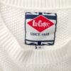 Lee Cooper Rozmiar 14 (XL) Kolor Kremowy Męski Sweter Długi rękaw Materiał Akryl 100%