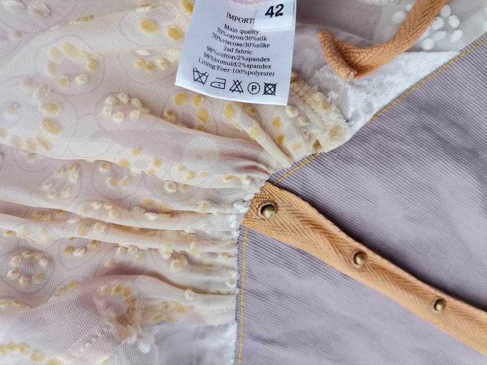 MUNTHE PLUS SIMONSEN Rozmiar 42 Kolor Fioletowy A-Line Spódnica Midi Materiał Rayon