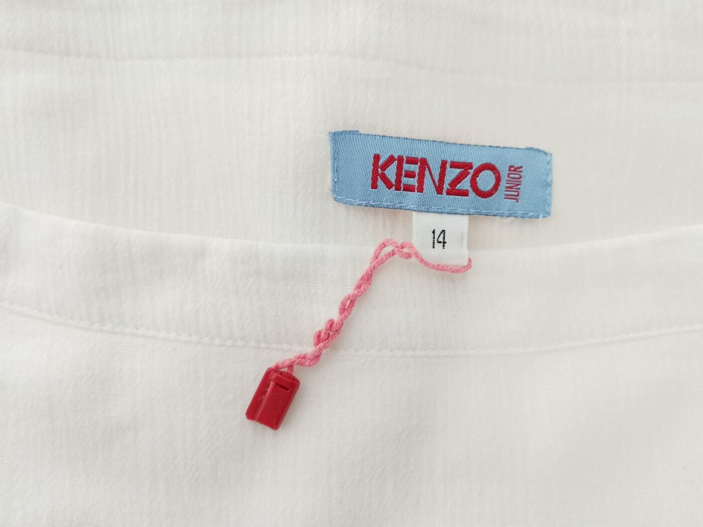 KENZO JUNIOR Rozmiar 14 (42) Kolor Biały A-Line Spódnica Do Kolan Materiał Bawełna 100%