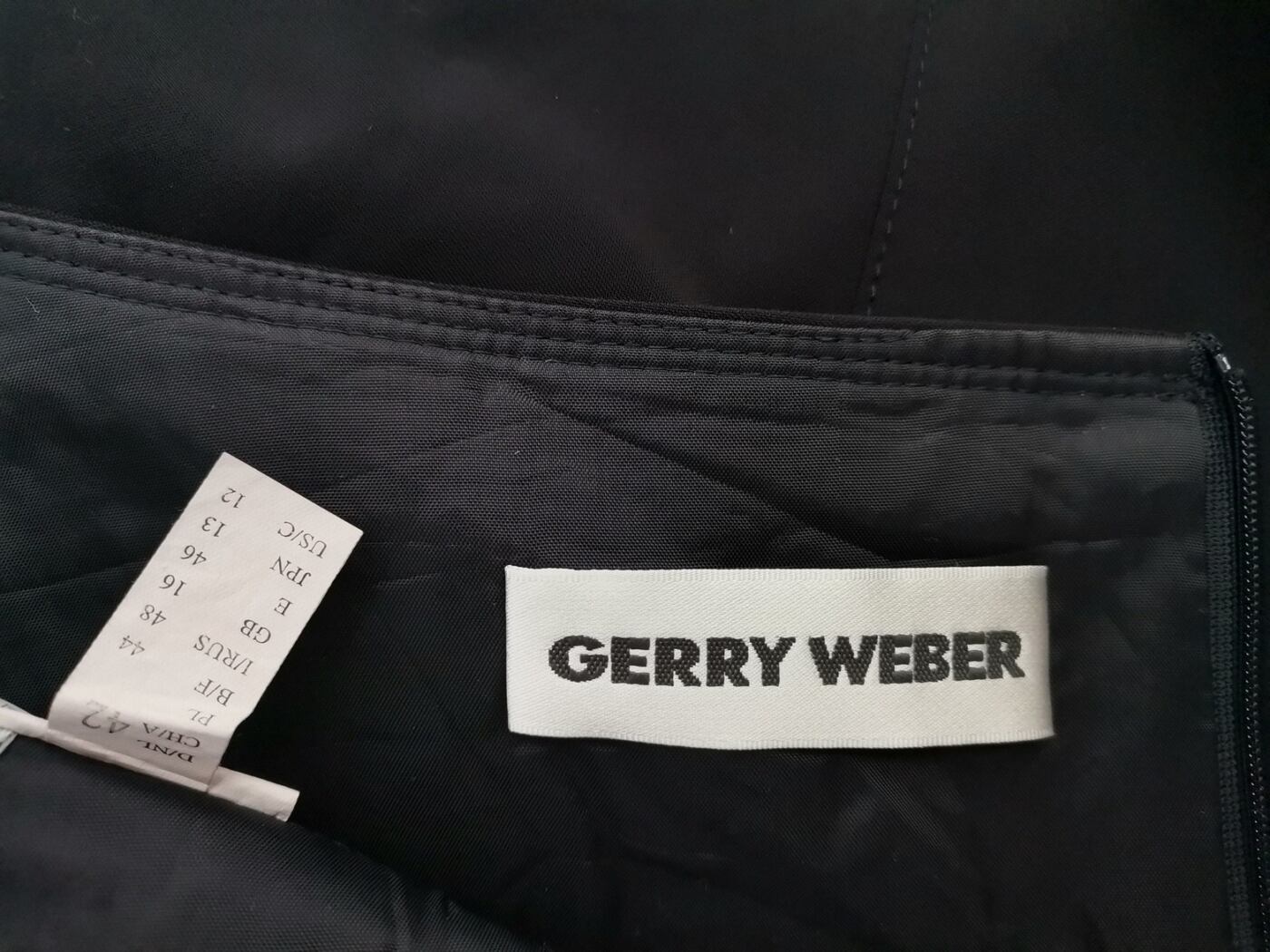 Gerry weber Rozmiar 42 Kolor Czarny Spódnica Maxi Długa