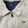 Fred Perry Rozmiar XL Kolor Kremowy Kurtka męska Długi rękaw Materiał Bawełna 100%