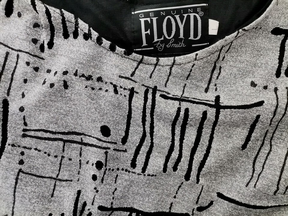 Floyd by Smith Rozmiar L Kolor Szary Okrągły dekolt Sukienka Maxi Bezrękawnik Długa